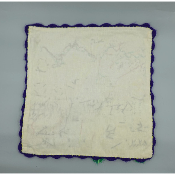 Vintage Peruvian Arpillera Wall Art 3D Textile Tapestry Handmade Pueblo Village - Picture 8 of 13